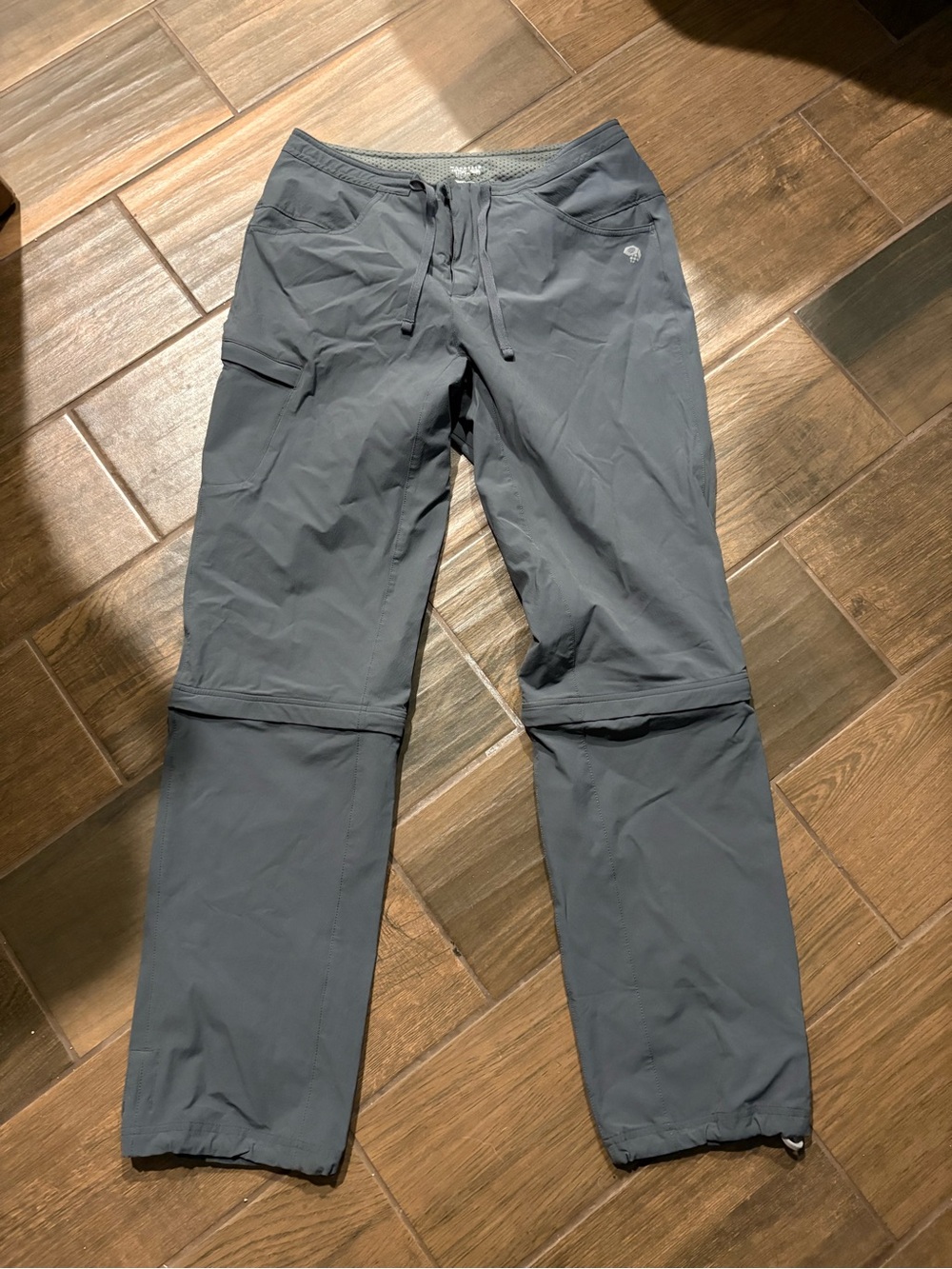 Mountain Hardwear Women’s Convertible Outdoors Pants - Gray Blue
